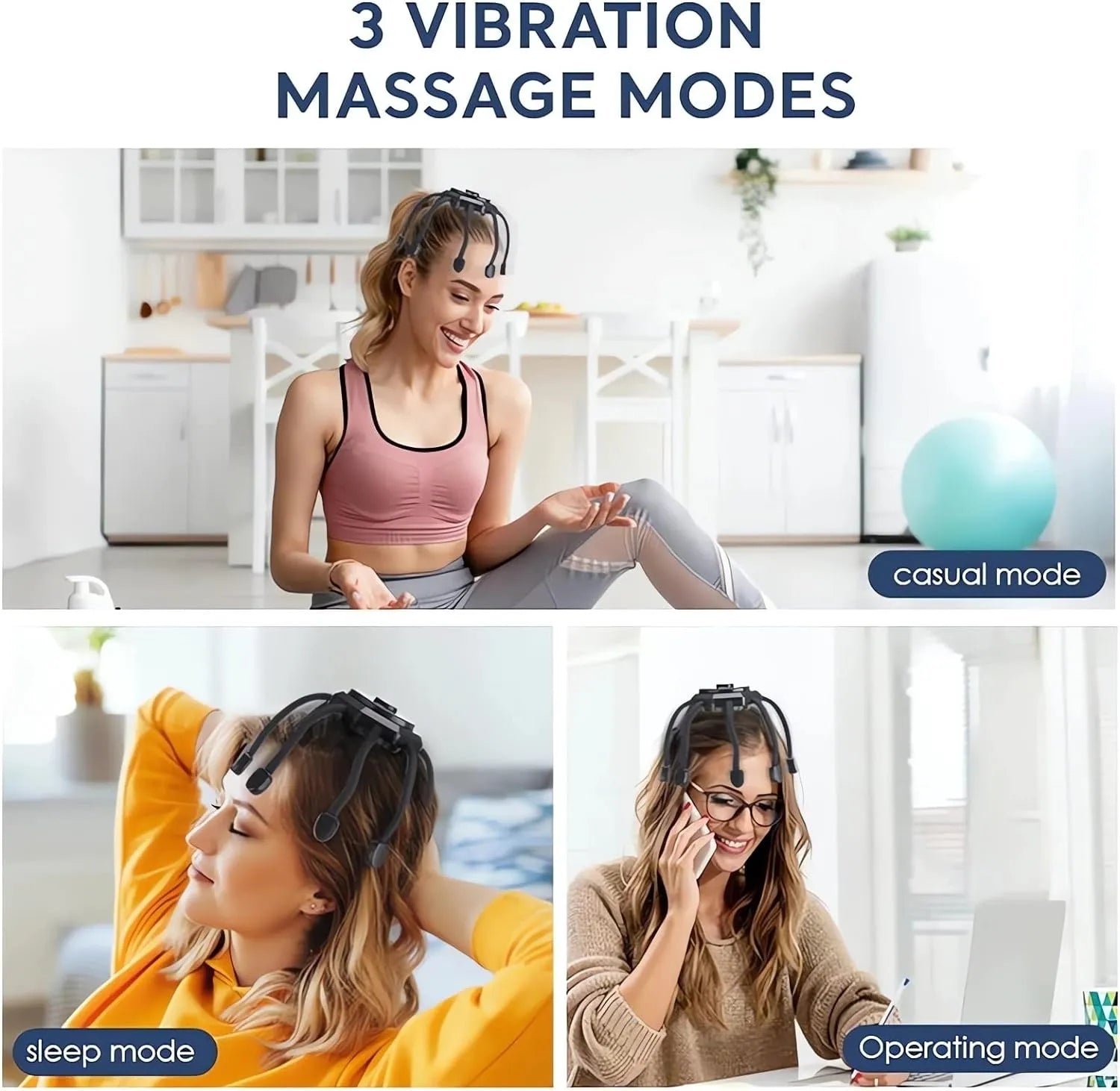 Grofia™ 360° Ultra Comfort Head Massager