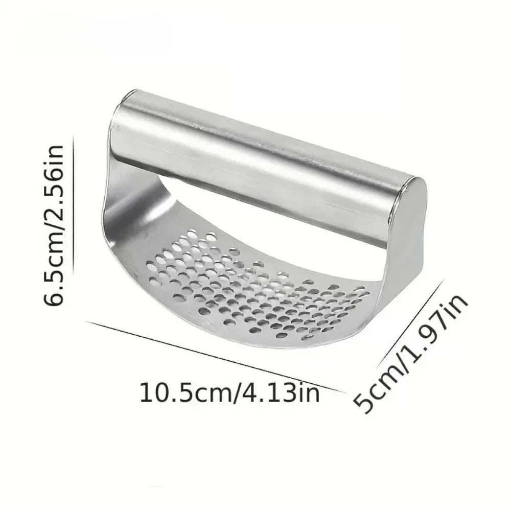 Grofia™ Manual Stainless Steel Garlic Mincer Garlic Crusher