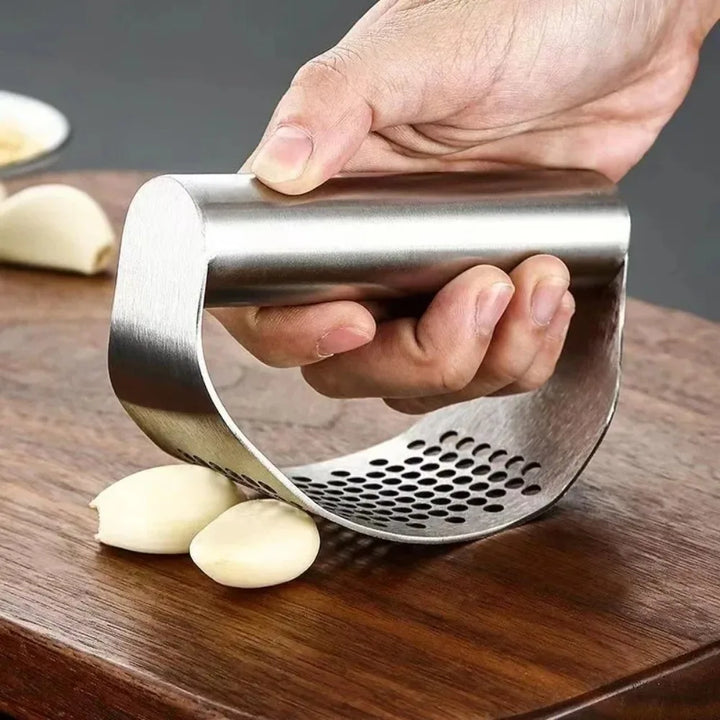 Grofia™ Manual Stainless Steel Garlic Mincer Garlic Crusher