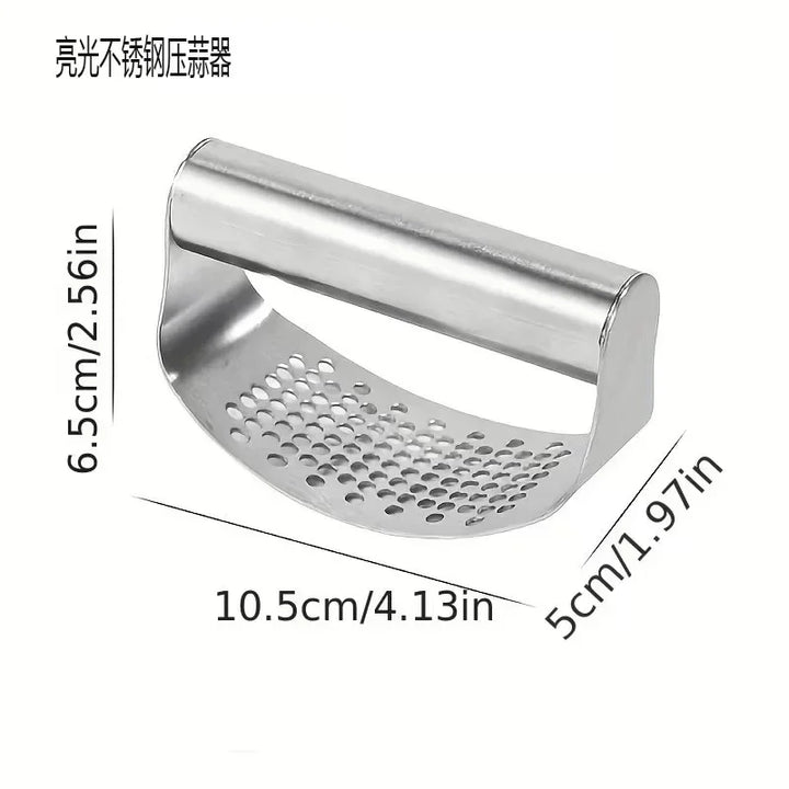 Grofia™ Manual Stainless Steel Garlic Mincer Garlic Crusher