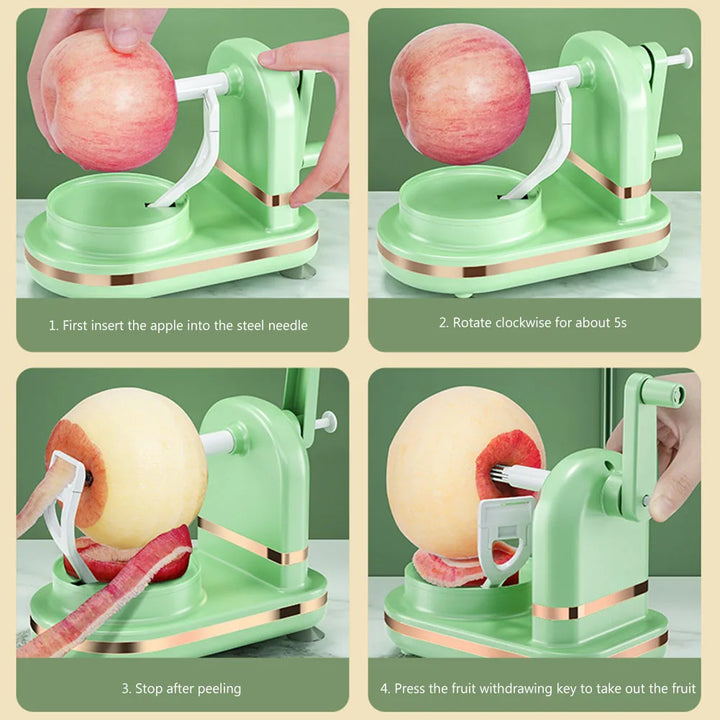 Grofia™ Manual Apple Peeler Multifunctional with Stainless Steel Blades