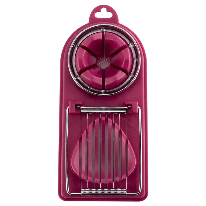 Grofia™ Multifunctional Egg Cutter Stainless Steel Egg Slicer